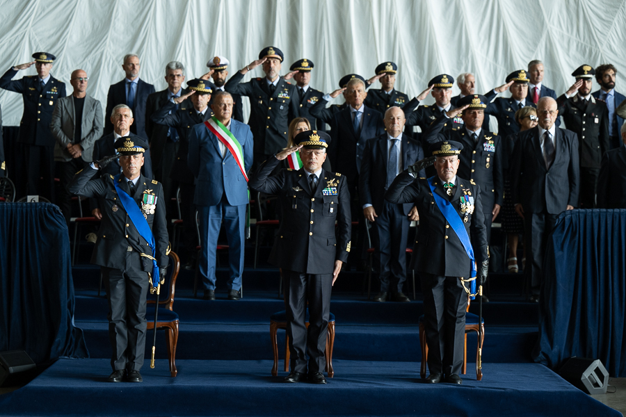 Cerimonia di cambio al vertice della Divisione Aerea di Sperimentazione Aeronautica e Spaziale (D.A.S.A.S.)