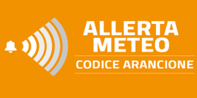 Allerta Meteo Arancione dalla sera di oggi 8 settembre e per le successive 12 ore
