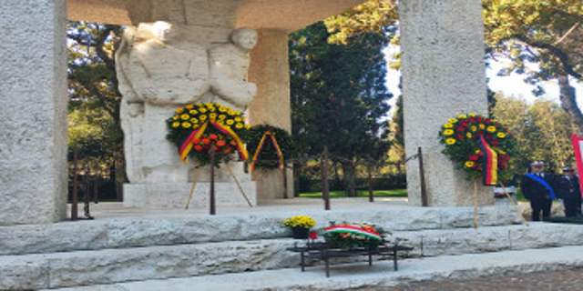 Pomezia, omaggio ai Caduti delle due Guerre Mondiali