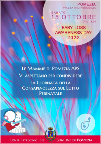Pomezia aderisce alla Giornata Mondiale della consapevolezza sul lutto in gravidanza o dopo la nascita