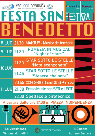 Festa di San Benedetto a Pomezia 2022