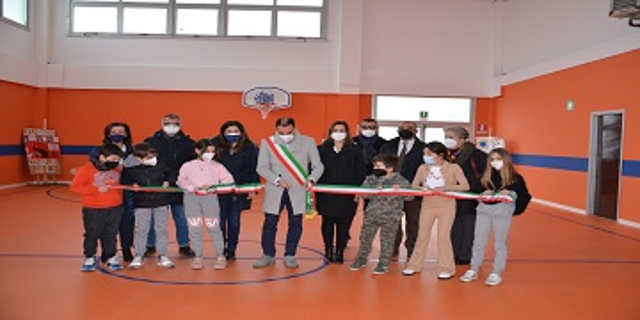 Inaugurato nuovo spazio didattico della scuola primaria Don Milani