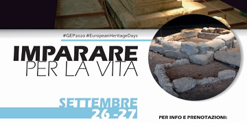 Giornate Europee del Patrimonio 2020 al Museo Civico Archeologico Lavinium