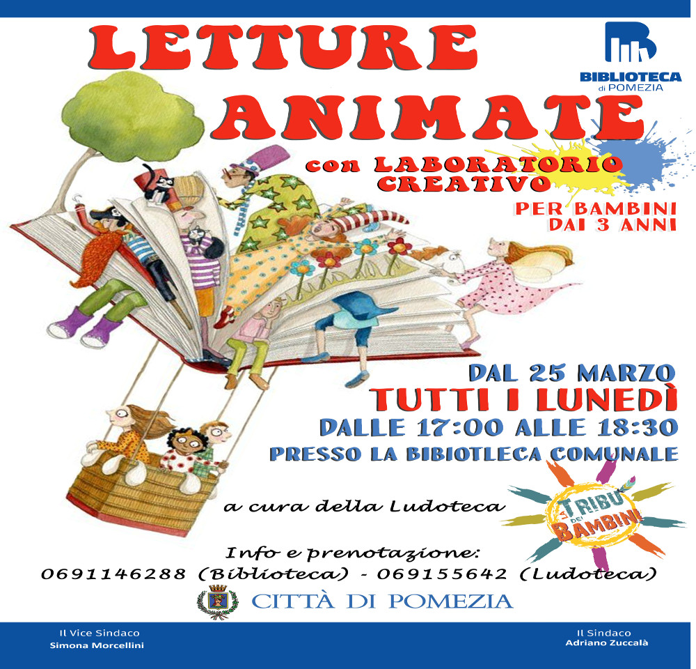 Letture Animate con laboratorio creativo 