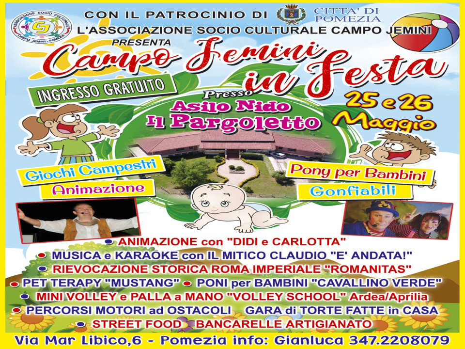 Campo Jemini in Festa