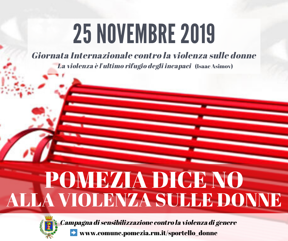 Pomezia dice NO alla violenza sulle donne