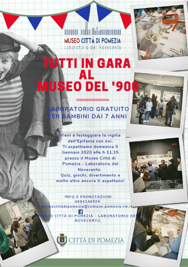 Museo Città di Pomezia - Laboratorio del Novecento Befana 2020