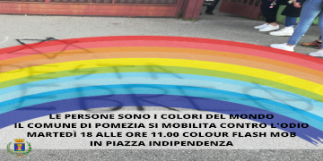 Le persone sono i colori del mondo, il Comune di #Pomezia si mobilita contro l’odio