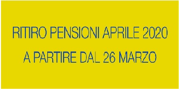 Emergenza Coronavirus, le disposizioni di Poste Italiane per il ritiro della pensione