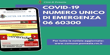 Aggiornamento Coronavirus, arriva il Numero di Unico di Emergenza: 06 60300
