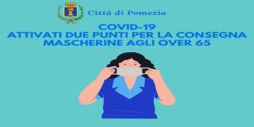 Emergenza Coronavirus, al via dal 3 giugno due punti di consegna mascherine per gli over 65