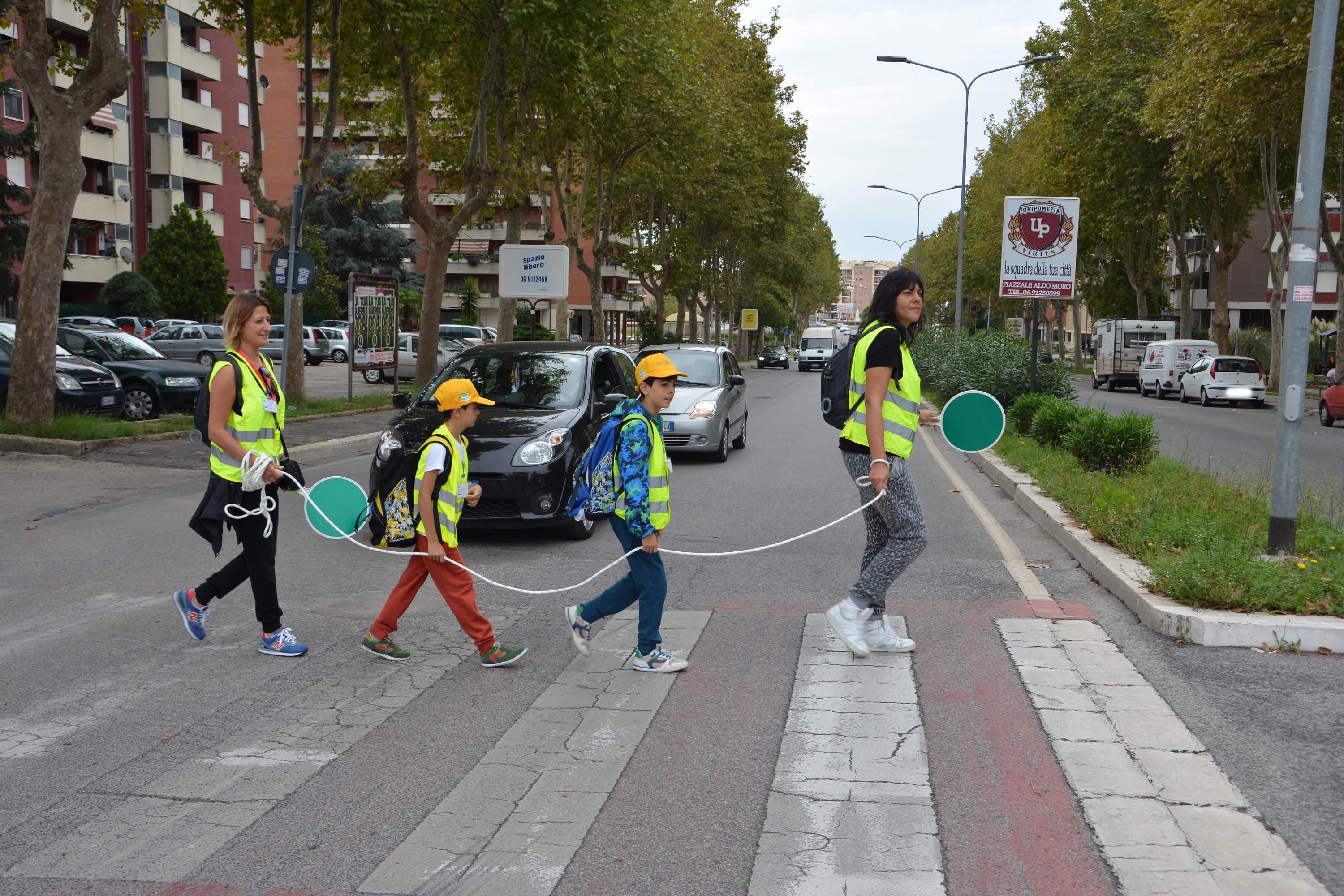 Servizio Pedibus, gli orari della settimana dal 14 al 18 settembre