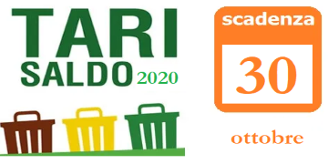 Pomezia, scadenza seconda rata TARI 2020
