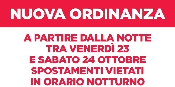 Emergenza Coronavirus, nuova ordinanza nella Regione Lazio: da domani vietati gli spostamenti dalle 24.00 alle 5.00