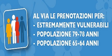 Emergenza Coronavirus, Salute Lazio: al via campagna vaccinazione per soggetti estemamente vulnerabili e per la popolazione delle fasce d'età 79-78 anni e 65-64 anni
