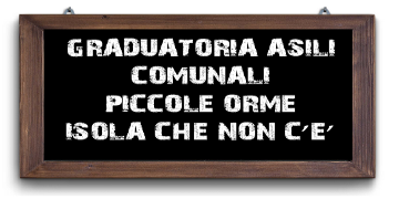 Graduatoria provvisoria per l'accesso al servizio asilo nido comunale per l’anno educativo 2019/2020
